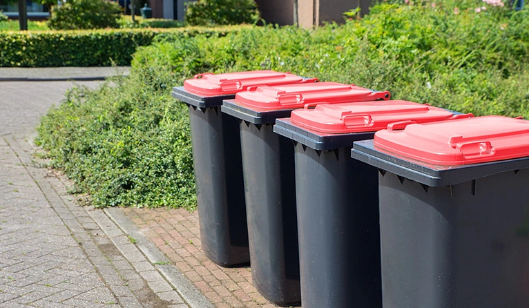 Municipal waste is treated before disposal in landfills