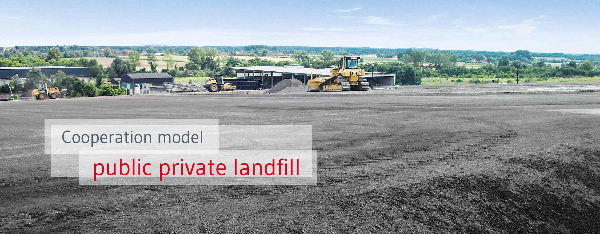 Collaboration on landfill projects with prepaid landfill